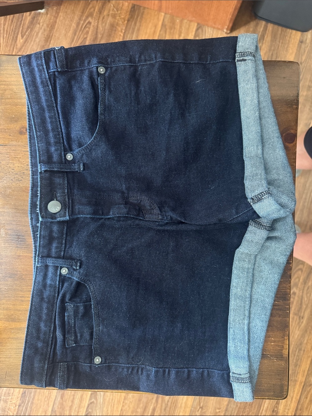 Women’s Dark Blue Denim Jeans Shorts